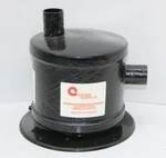 # 1500022 Centek Marine Vernalift Side / Top Out Muffler 1.75" Ports F25. Fixed Price $295.00.