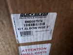 Mercruiser Quicksilver Exhaust Risers 8M0057574 (set Of 2). Fixed Price $700.00.