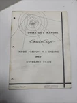 1969 Chris Craft Operators Manual Model ''283FLV'' V-8 Engine And Outboard Drive. Fixed Price $34.99.
