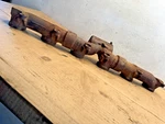 3126 Diesel Engine Caterpillar Exhaust Manifold 127-3467 And 156-0223 Oem. Fixed Price $297.50.