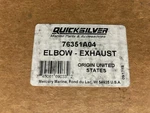 US32 Mercruiser Quicksilver 76351A04 Oem Exhaust Elbow New. Fixed Price $340.00.