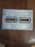 Martyr Anodes Cmdivermini Zinc Divers Dream 4"X6" Hull Canada Metal. Fixed Price $22.79.