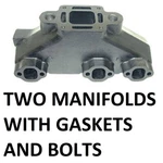 Mercruiser Marine Exhaust Manifold Set Pair 4.3 V6 99746 1985-2002 Mercury. Fixed Price $360.00.