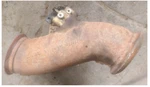 Detroit Deisel DD15 Turbo Exhaust Connection With Doser Valve. Fixed Price $199.00.