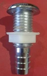 Chrome Plated Plastic 3/4" Thru-hull/bilge Pump. Fixed Price $12.95.