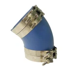 Trident Marine 240V3000-S/S Blue "vht" Silicone 45 Elbow W/t-bold. Fixed Price $133.71.