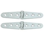 Whitecap Strap Hinge Cp/brass 6" X 1-1/8" Pair (S-0605C). Fixed Price $31.99.