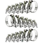 Goobetter 18 Pcs 6 Sizes Tbolt Hose Clamp, Radiator Heavy Duty Clamps, W.... Fixed Price $43.92.