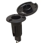 Attwood Boat Pole Light Base 91024DC-1 2-PIN W/ Flip-up Cover. Fixed Price $15.03.