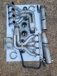 Cmi Big Block Chevy Bbc Marine Headers By Custom Inc. With Thru Hull Tube. Fixed Price $3200.00.