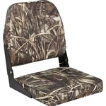 Attwood 98395CAMO Low Back Padded Folding Seat Camouflage Marine Boat. Fixed Price $39.96.