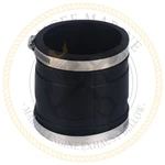 Omc Sterndrive Upper Pipe - Lower Exhaust Hose 913592 778066 3852742 W/clamp. Fixed Price $23.50.