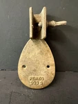 Vintage Solid Brass Perko 933 Anchor Chock. Fixed Price $59.99.
