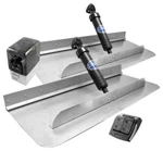 Bennett 30X12 Hydraulic Trim Tab Complete Kit With Euro Rocker Switch #3012E. Fixed Price $1108.95.