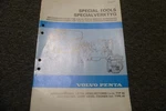 1983 Volvo Penta AQ125 AQ130 2003 AQ140 AQD30 Engines Special Tools Manual Xz. Fixed Price $147.77.