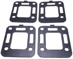 Mercruiser New 4 Exhaust Manifold Riser Gasket Repl 27-52076 27-997772. Fixed Price $17.99.