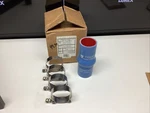 40 Trident Rubber Inc Heater Hump Hose Very High Temp 272V2000-S/S Clamps. Fixed Price $49.99.