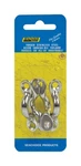 Seachoice 28811 Silver 304 Forged Stainless Steel Eye Strap 1-7/8 X 3/8 W In.. Fixed Price $12.44.