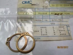 2 New Oem Omc Evinrude Johnson Retaining Rings 911318. Fixed Price $7.99.