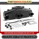 Marine Exhaust Manifold W/ Gasket For Mcm/mie Gm V8 Engines 305 350 377 Cid 5.0L. Fixed Price $199.99.