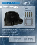 Glm Marine 3" Exhaust Riser Elbow 4.3L 5.0L 5.7L 305 350 454 V6 V8 Oe 98504A3. Fixed Price $188.00.