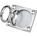 Seachoice 36681 Chrome-plated Cast Brass Square Flush Hatch Ring Pull, 1-7/8" X. Fixed Price $21.82.