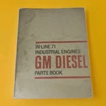 Gm Detroit Diesel In-line 71 Engines General Motors Parts Book Manual 1964. Fixed Price $19.99.