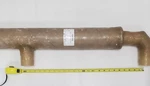 Centek Fiberglass 1640752 Exhaust Cross Over 2X2.5" To 4". Fixed Price $189.00.