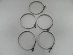 Voss D4246H-75-698-SL Stainless Steel 7" Hose Clamp Set Of (5) Marine Boat. Fixed Price $17.97.