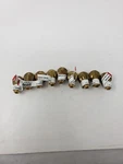 Lot Of 9 Anderson Metals 754050-0608 Flf 7500 3/8 X 1/2 Elbow. Fixed Price $62.99.