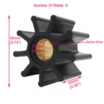 Water Pump Impeller Jabsco 836-0001 Johnson 09-1029B Volvo 875736 825942. Fixed Price $34.99.