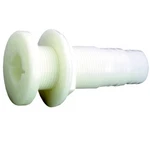 3897-3 Attwood Boat Thru Hull Connector, WHITE-1-1/8" 1-1/4" Id Hose. Fixed Price $20.00.