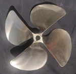 Inboard Boat Propeller - Acme 1161 13.5 X 16.0 V Lh 1.25 Blade (4B) Brass. Fixed Price $600.00.