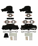 Exhaust Manifold Riser Elbow Kit V8 Dry Joint 5.0 5.7 Mercruiser 1.7" Spacers. Fixed Price $1495.00.
