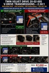 (pair) Borg Warner Velvet Drive 2000-02-005 2.5 Marine Transmissions. Fixed Price $5000.00.