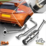 11-15 Honda Crz Cr-z ZF1 4" Tip Muffler Performance Catback Exhaust System. Fixed Price $147.11.