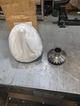 Volvo Penta HS1-A Factory Nos Output Gear Set 872510 1.96:1 Ratio Nla. Fixed Price $2275.00.