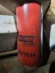 Fuel Filter Baldwin BF7644. Fixed Price $12.00.