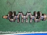 Volvo Penta 2.5L Forged Crankshaft Rear Thrust With Bearings Aq 171C 151C Sro. Fixed Price $750.00.