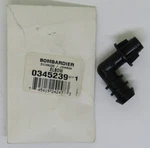 New Evinrude Johnson Genuine Parts Boat Oem Fuel Outlet Elbow No. 0345239. Fixed Price $16.99.