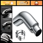 Universal 4-6 Inch Exhaust Tips & Elbow For Trucks, Cars, Diesel Steel Clamp. Fixed Price $137.99.