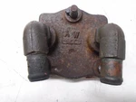 CE5 Ford Glastron 302 2V 165HP Exhaust Manifold End Cap 1970-1972. Fixed Price $15.95.