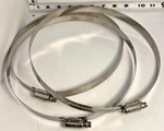 3 Pow'r-gear, Ideal-tridon, 862 Worm Drive Clamps, Ss E-07. Fixed Price $8.50.