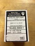 Shields 16-402-3003-1 Black Blower Vent / House New Oem. Fixed Price $10.00.