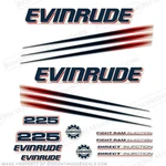 Fits Evinrude 225HP Bombardier Decals 2002 - 2006. Fixed Price $129.95.
