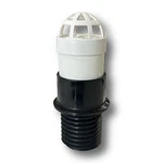 T-h Marine 1.5" Overflow Drain Tube W/ Screen And Drilled Cap ODT-2T-0.5MAV. Fixed Price $10.95.