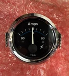 Vdo Ammeter Gauge, 80A, Chrome, Part # 190-503. Fixed Price $35.00.