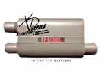 New Muffler XP800 - Crossflow 2.50"ID Inlet Outlet 21"OVER All Length. Fixed Price $89.95.