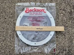 New DP80-W-C Beckson 8" Clear Center Screw-out Deck Plate White. Fixed Price $52.99.