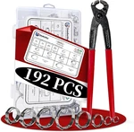 Goobetter Single Ear Hose Clamps Stainless Steel With Pincer Set. Fixed Price $39.99.